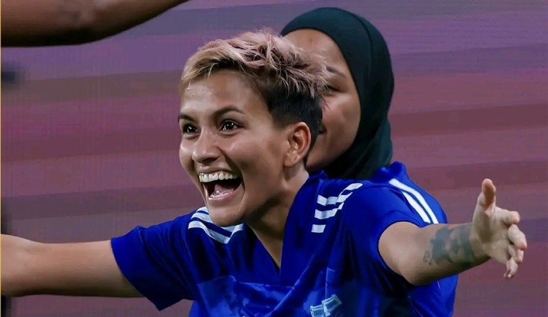 एएफसी वुमन्स च्याम्पियन्स लिगमा गोल गर्ने पहिलो नेपाली खेलाडी बनिन् रेखा